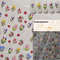 Flowers Blooming Cherry Blossom Sakura Nail Art Stickers, 5D Soft Relief Spring Adhesive Manicure Decals for a Chic