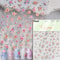Flowers Blooming Cherry Blossom Sakura Nail Art Stickers, 5D Soft Relief Spring Adhesive Manicure Decals for a Chic