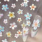 Colourful Frangipani, Bright Lily Flowers Nail Art Stickers, Gradual Petal Vivid Dew Delicate Romantic Manicure Decals