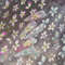 Colourful Frangipani, Bright Lily Flowers Nail Art Stickers, Gradual Petal Vivid Dew Delicate Romantic Manicure Decals