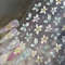 Colourful Frangipani, Bright Lily Flowers Nail Art Stickers, Gradual Petal Vivid Dew Delicate Romantic Manicure Decals