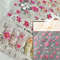 Colourful Frangipani, Bright Lily Flowers Nail Art Stickers, Gradual Petal Vivid Dew Delicate Romantic Manicure Decals