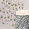 Colourful Frangipani, Bright Lily Flowers Nail Art Stickers, Gradual Petal Vivid Dew Delicate Romantic Manicure Decals
