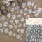 Colourful Frangipani, Bright Lily Flowers Nail Art Stickers, Gradual Petal Vivid Dew Delicate Romantic Manicure Decals