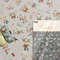 Colourful Frangipani, Bright Lily Flowers Nail Art Stickers, Gradual Petal Vivid Dew Delicate Romantic Manicure Decals