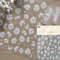 Colourful Frangipani, Bright Lily Flowers Nail Art Stickers, Gradual Petal Vivid Dew Delicate Romantic Manicure Decals