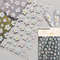 Colourful Frangipani, Bright Lily Flowers Nail Art Stickers, Gradual Petal Vivid Dew Delicate Romantic Manicure Decals