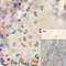 Colourful Frangipani, Bright Lily Flowers Nail Art Stickers, Gradual Petal Vivid Dew Delicate Romantic Manicure Decals
