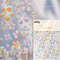 Colourful Frangipani, Bright Lily Flowers Nail Art Stickers, Gradual Petal Vivid Dew Delicate Romantic Manicure Decals