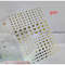 3D Nail Art Stickers, Red Black White Love Hearts, Stars Clouds French Full Adhesive Nail Decals Slider for Manicure
