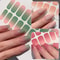 Semi Cured Wrap Gradient Nail Stickers MultiColor Solid Gel Full Cover Sliders No Need UV Lamp Fast 2