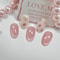 24Pcs Solid Color Wine Red Press on Nails, Short Square False Nails, Simple Detachable Finished Full Cover Nail Tips