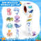 100-500pcs Cartoon Marine Animal Stickers for Kids, Dolphin Teacher Reward, Encourage, Sealing Label Stationery Sticker
