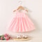 Baby Girl Dress Summer Tulip Style, Cute Mesh Princess Party Dress with Suspenders