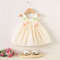 Baby Girl Dress Summer Tulip Style, Cute Mesh Princess Party Dress with Suspenders