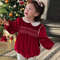 Christmas Newborn Romper, Sweet Princess Party Clothes for Infant Baby Girls, New Year Holiday Outfit