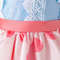 Baby Girl Dot Princess Party Dress, 1st Birthday, Baptism Tutu Dress, Fluffy Pleated Summer Gown Infant Costume