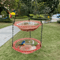 2in1 Hanging Bird Bath And Feeder Colorful Flower Shape For Attracting Hummingbirds To Your Garden