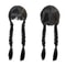 Girls Wednesday Addams Costume Complete Kit Kids Halloween Party Dress With Wig Accessories For Co 5
