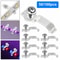 LED Strip Fixing Clips Light Holder With Screws Fixator Mount Clips For 5050 LED Strip Bar Cable Cl 0