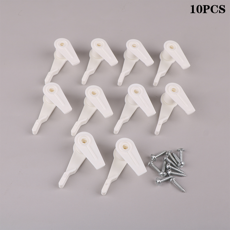 LED Fixture Ceiling Lamp Accessories Ceiling Light Clip Clamps With Screws, Lampshade Fixed Plastic Buckle Clamp