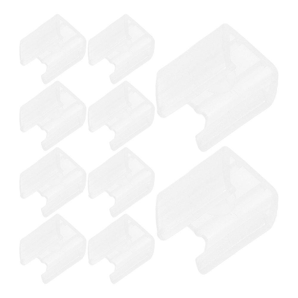 10 Pcs Light Strip Buckle Led Mounting Clips Adhesive Holder For Rope Lights Outdoor Waterproof Str 1