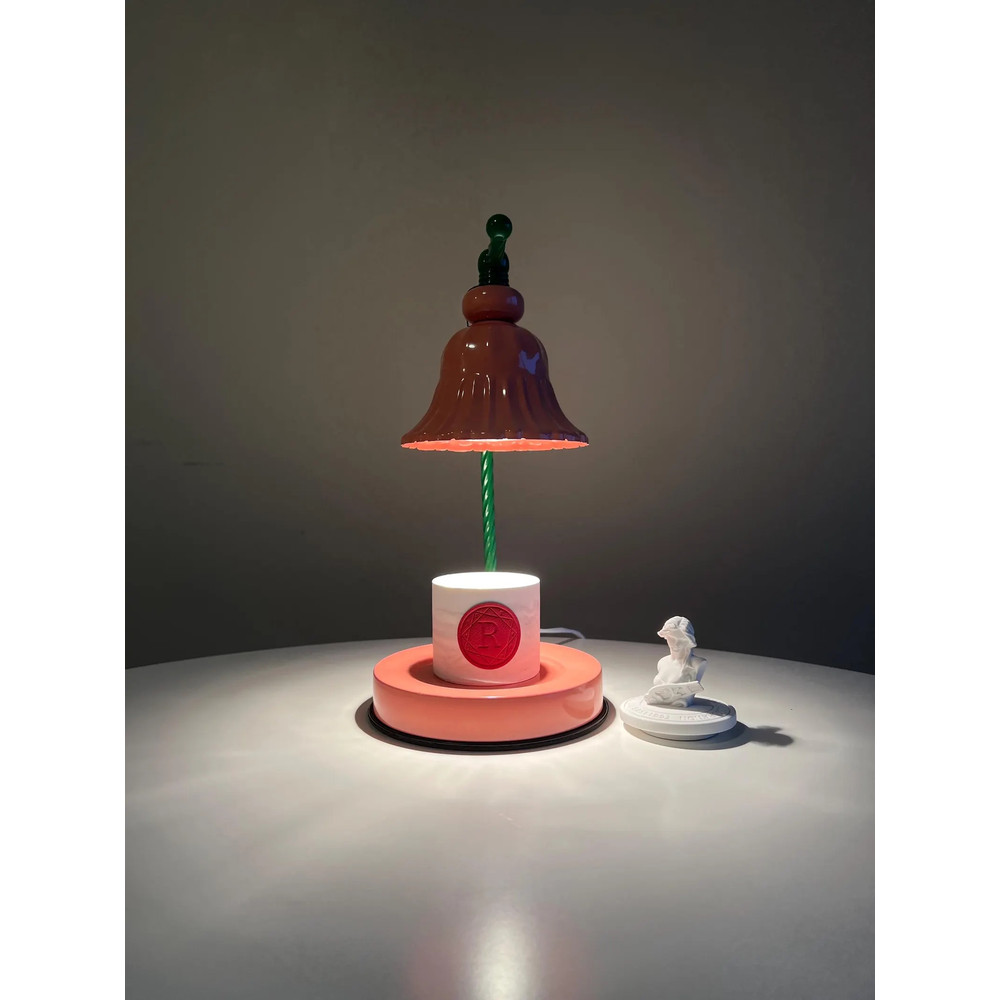 Candle Wax Melt Melt With Gradient Lampshade Base Candle Warmer Lamp Fragrance Table Decor Lamp 2