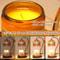 Petal Shape Candle Warmer Lamp Retro Lamp Candle Tray Home Decoration Aromatherapy Light Night Ligh 2