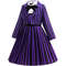 Wednesday & Enid Sinclair 2Pcs Girls Cosplay Costume Set, Official Look for Halloween, Birthday Parties & Carnival Dress