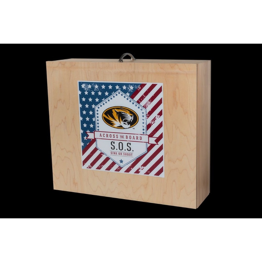 MIZZOU Sink or Shoot Game, Basketball Tabletop Arcade Game, Fun Party Game