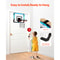 SucceBuy Kids Basketball Hoop Wall Mounted Indoor Toy With LED Lights Scoreboard Foldable Goal For