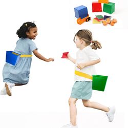 bean bag toss game for kids, outdoor backyard toys, lawn sport activity for family, fun beach game for boys and girls