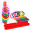 Interactive Ring Toss Game, Fun Stacking Ring Games for Early Education, Indoor Outdoor Sports and Fitness Toys for All