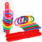 Interactive Ring Toss Game, Fun Stacking Ring Games for Early Education, Indoor Outdoor Sports and Fitness Toys for All