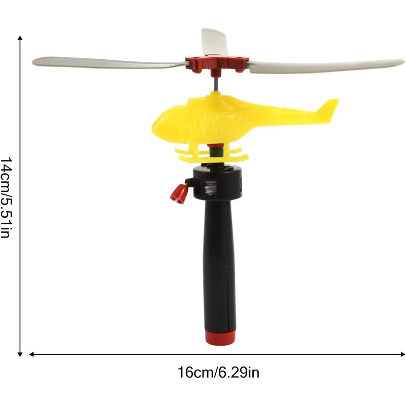 Bamboo Dragonfly Toy, Pull String Helicopter, Outdoor Games for Kids, Adult Nostalgia Gift, 1 3 5 Set Options