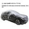 Disposable Car Covers Transparent PE Film Waterproof Dust Rain Protection Instant Car Coat 6