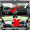 Custom Fit Dashboard Cover for Hyundai Santa Fe 2013-2018, Premium Dash Mat Sunshade Protector with Non Slip Grip