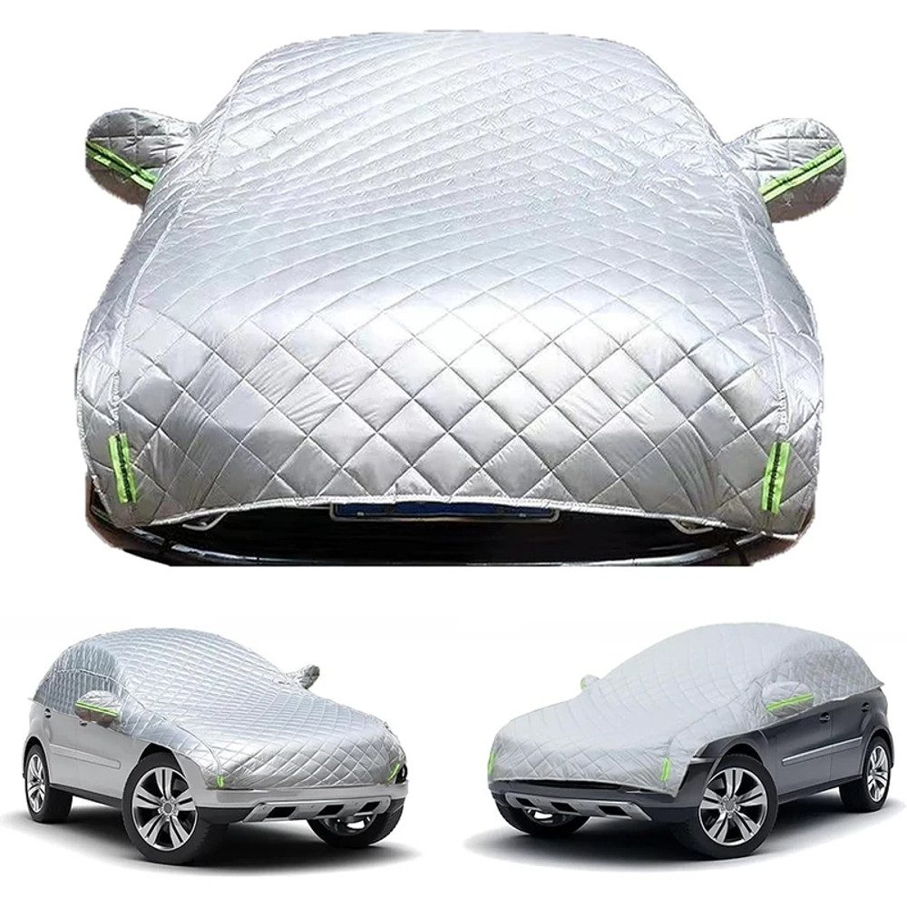 Universal Car Cover All Weather Protection Against Hail Rain Sun UV Dust For Outdoor Use 0