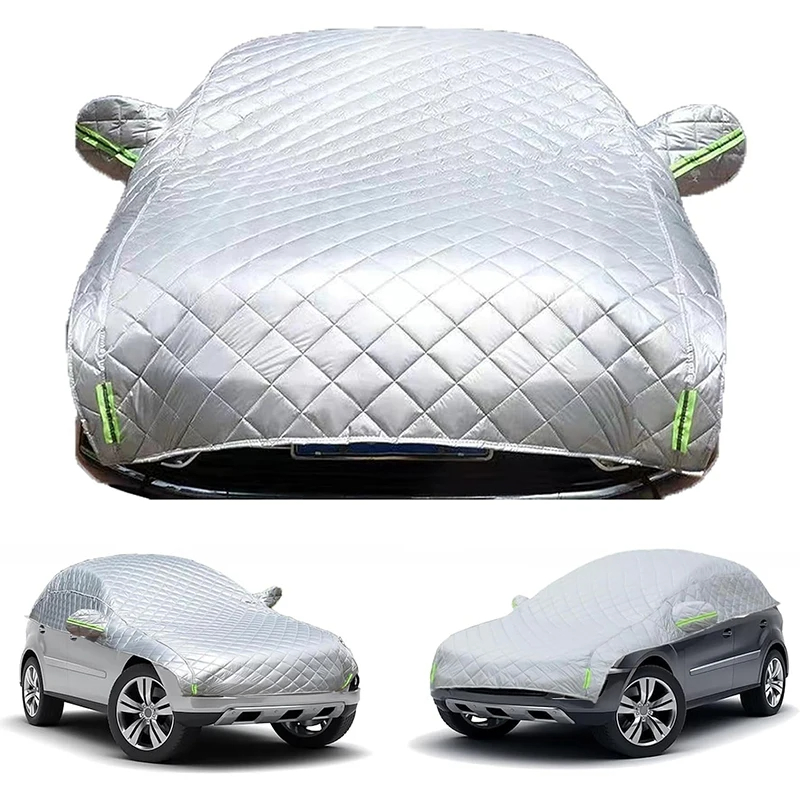 Universal Car Cover All Weather Protection Against Hail Rain Sun UV Dust For Outdoor Use 0