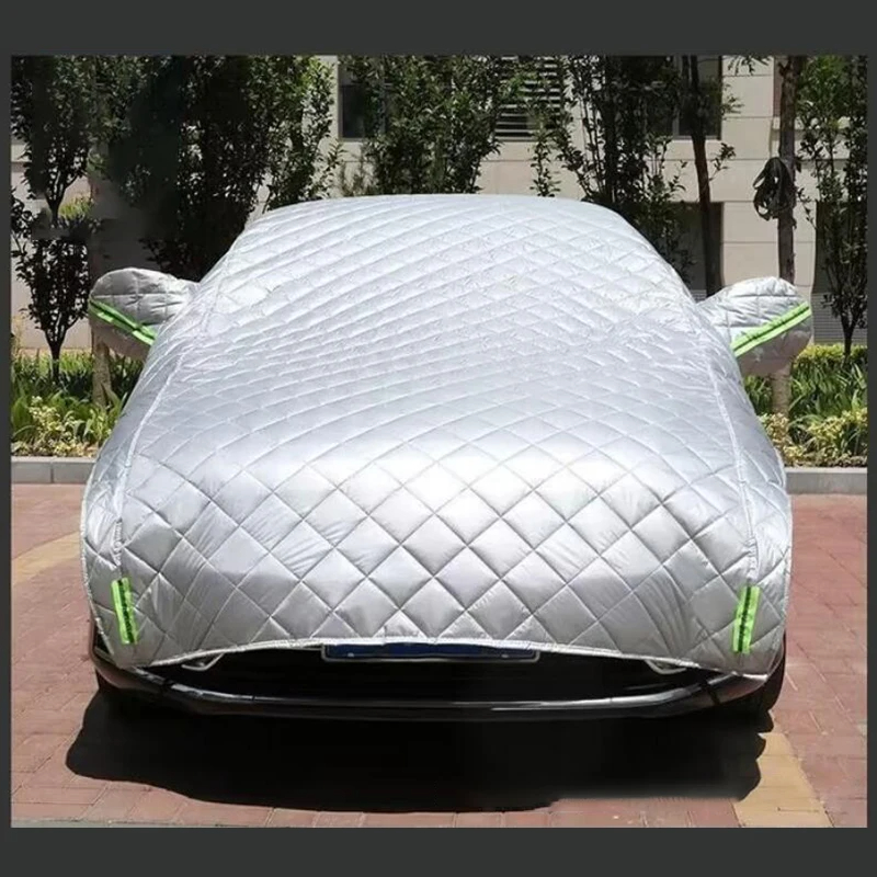 Universal Car Cover All Weather Protection Against Hail Rain Sun UV Dust For Outdoor Use 3