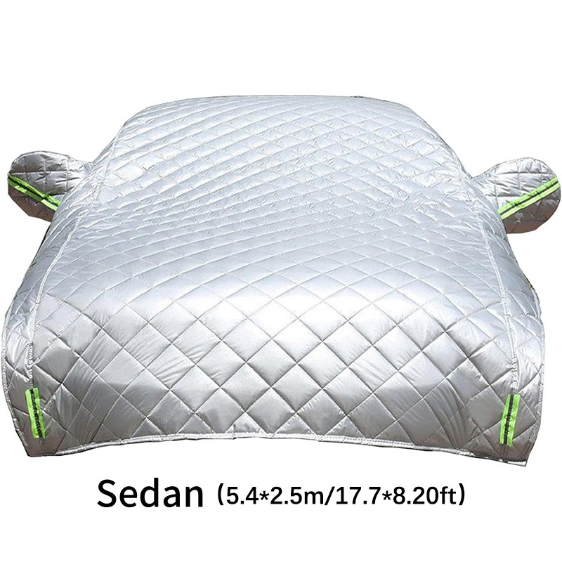 Universal Car Cover All Weather Protection Against Hail Rain Sun UV Dust For Outdoor Use 6