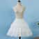Short Ball Gown Underskirt, Lolita Petticoat for Cosplay, Rockabilly Crinoline with Two Bones, Ballet Tutu Puffy Slip