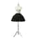 Short Ball Gown Underskirt, Lolita Petticoat for Cosplay, Rockabilly Crinoline with Two Bones, Ballet Tutu Puffy Slip