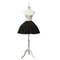 Short Ball Gown Underskirt, Lolita Petticoat for Cosplay, Rockabilly Crinoline with Two Bones, Ballet Tutu Puffy Slip