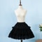 Short Ball Gown Underskirt, Lolita Petticoat for Cosplay, Rockabilly Crinoline with Two Bones, Ballet Tutu Puffy Slip