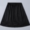 Kawaii High Waist Underskirt, Breathable JK Petticoat Slip, Anti Lighting Lace Edge Underskirt for Women, Black White