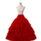 Long 4 Hoop Crinoline, Petticoat Underskirt for Ball Gown Wedding Dress Adjustable Bridal Slip, Formal Event Accessories