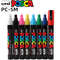 Uni Posca Acrylic Marker, PC 5M rotulador permanente, Paint Marker, POP Poster, Graffiti, Metal, Glass, Rock, Ceramics