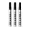 Permanent Art Marker Pen Fine Point Waterproof Ink ThinCrude Color Marker Pens Black Blue Red Ink 2 6