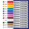12color Waterproof Paint Marker For Car Paint Wood Ceramics Tires Shoes Metal Paint Mending Pen 4